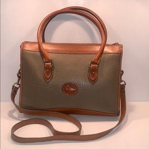 Vintage Dooney & Bourke AWL Satchel Shoulder Bag